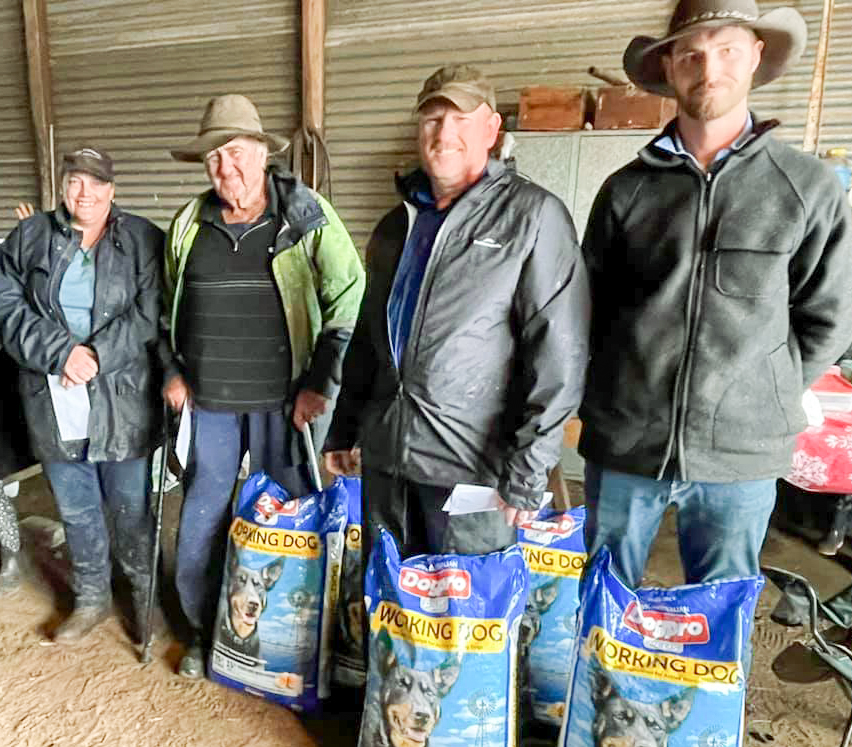 Improver Yard L-R Tanya Debijl 1st Daleview Wally, Tony Boyle 4th Boylee Midget, Simon Leaning 2nd Binge & 3rd Marionvale Lad, Blake Robinson 5th Ramulam Kik & 6th Nap.