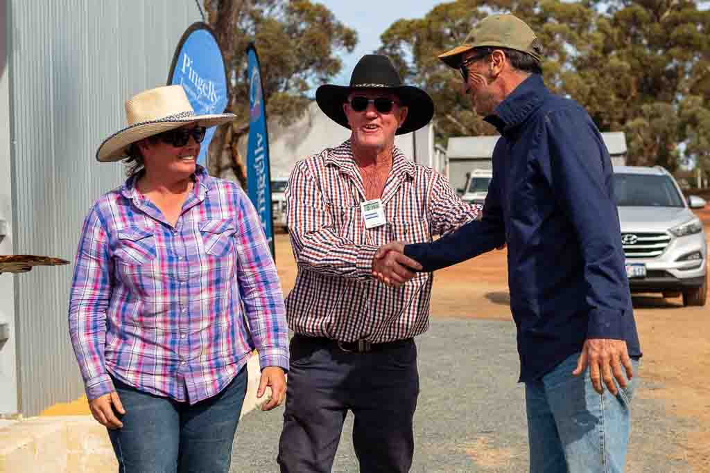 Shelby Harries and Terry Martino being presented as Noviced judges by Neil Kristianson Chief Judge.