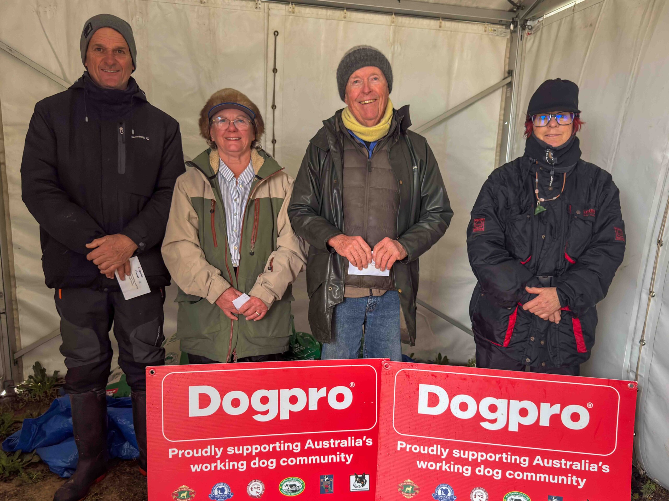 Improver - Terry Martino (Ramulam Tracker 1st), Sue Doherty (Rocky Frankie 2nd), Nan Lloyd (Kumbark Pocket 3rd & Ramulam Taj 5th), Gibb MacDonald (Ellie 4th).