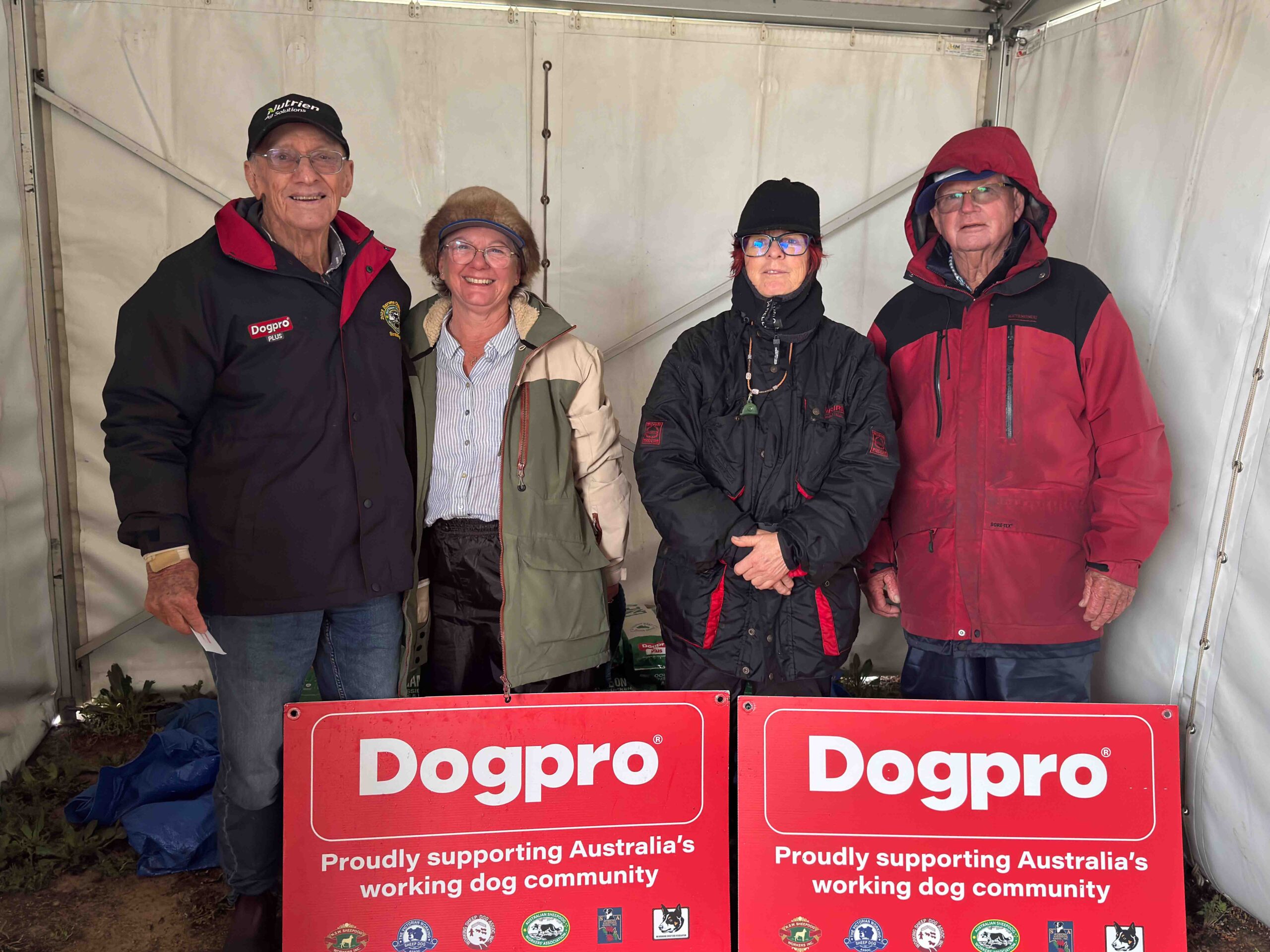 Open (Ivan Solomon Perangery Trish), Sue Doherty (Just Patterson 5th), Nan Lloyd (Binnaburra Ruffy =2nd & Kumbark Lexi 4th), Len Morton (Yilgarngie Izzy =2nd).