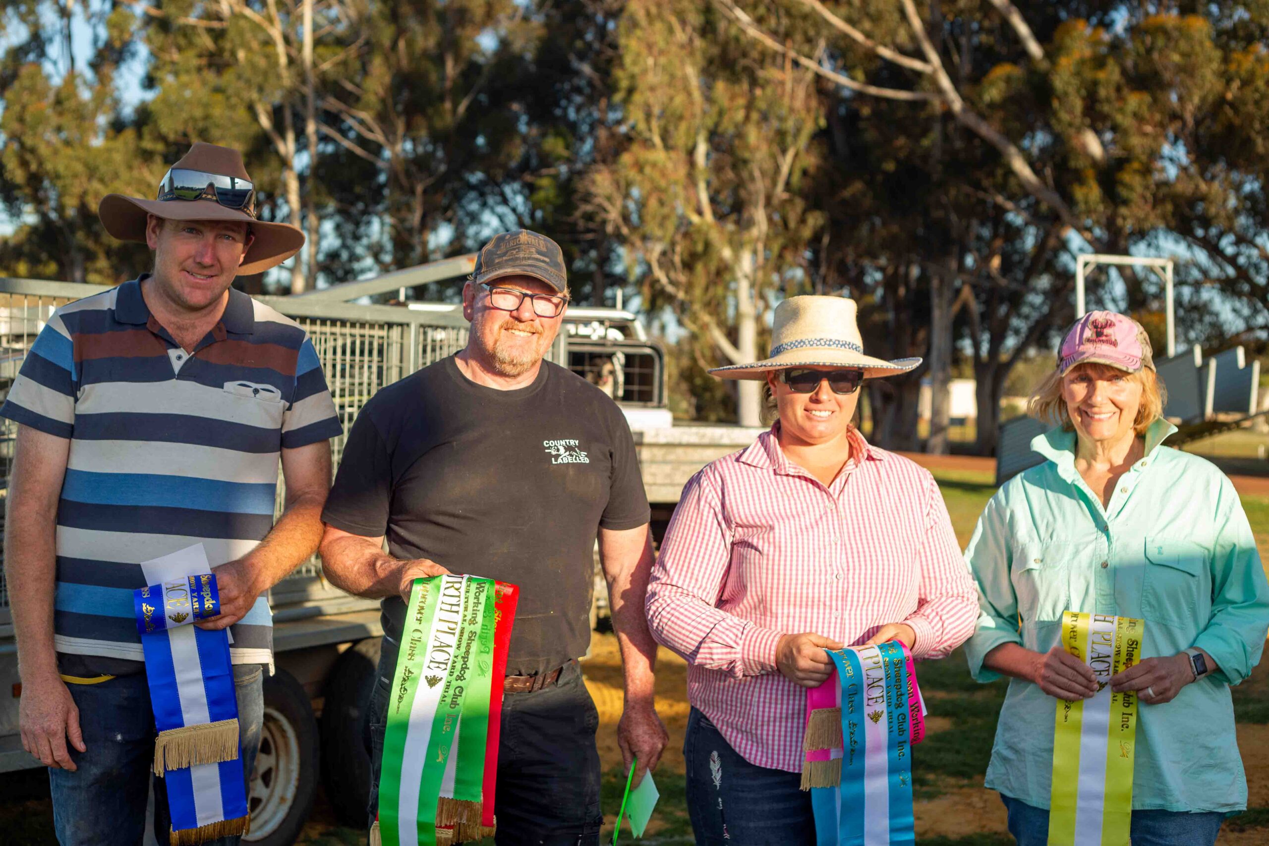 Improver - Hayden Harries (Karridowns Freida 1st), Simon Leaning (Marionvale Pete 2nd & Marionvale Kipper 4th), Shelby Harries (Olboa Badger 3rd & Riche Trixie 6th), Lee Crockford ( Drycreek Zarin 5th).